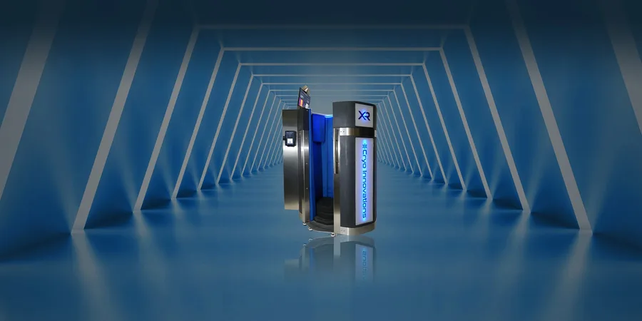 The XR Chamber cryotherapy unit